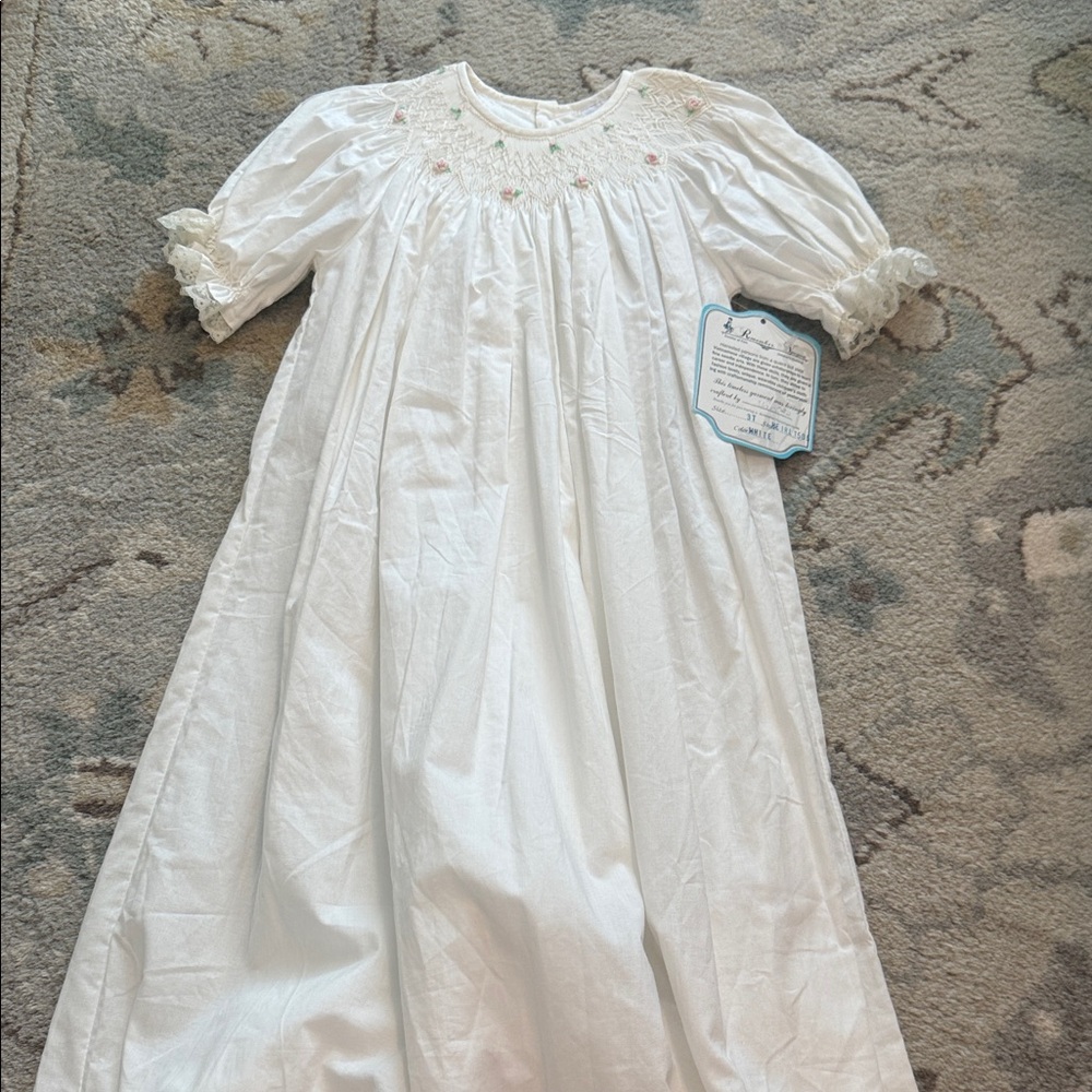 Remember Nguyen White Heirlooms Dress 3t NWT